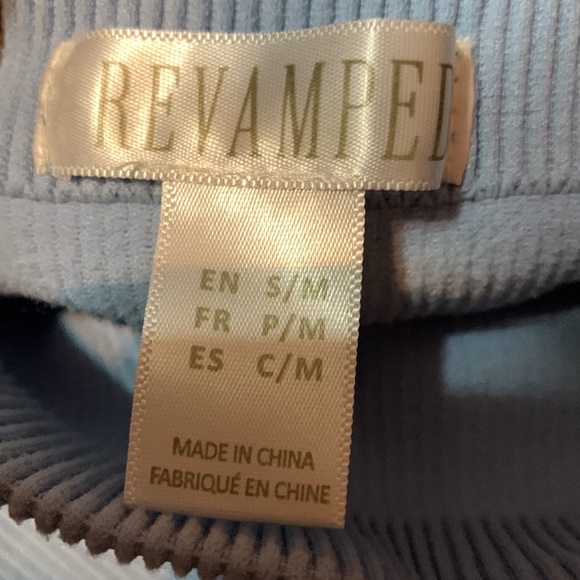 Revamped light blue leggings s/m - Picture 2 of 4